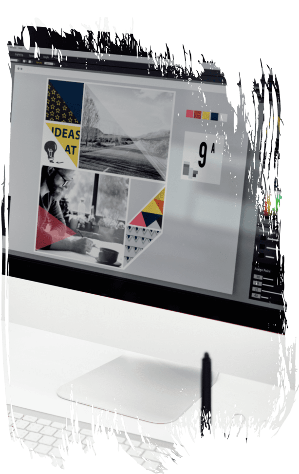 Billede af grafisk design illustration